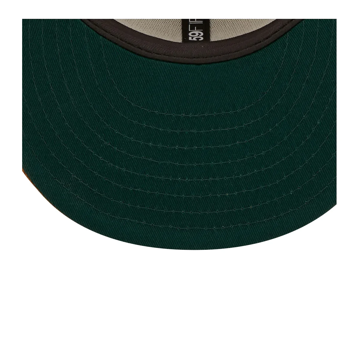 OAKLAND ATHLETICS CORD VISOR 59FIFTY FITTED HAT (CORDUROY BRIM)