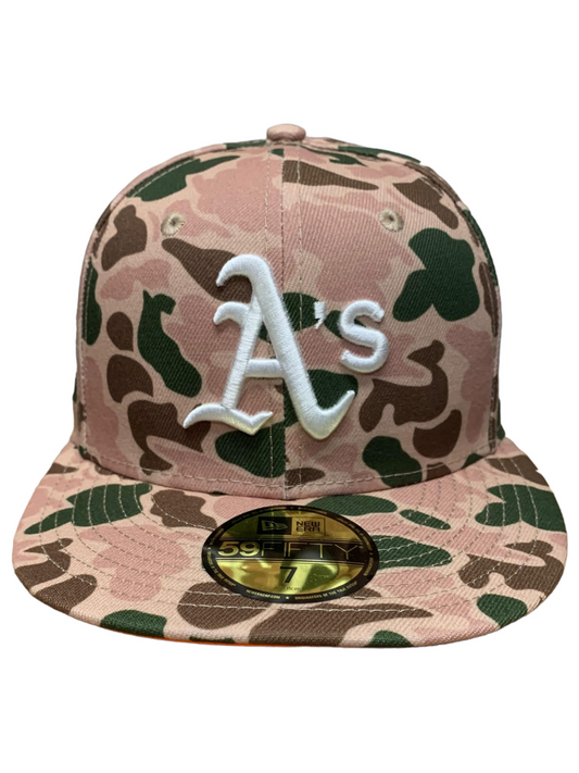 GORRA AJUSTADA OAKLAND ATHLETICS DUCK CAMO 59FIFTY