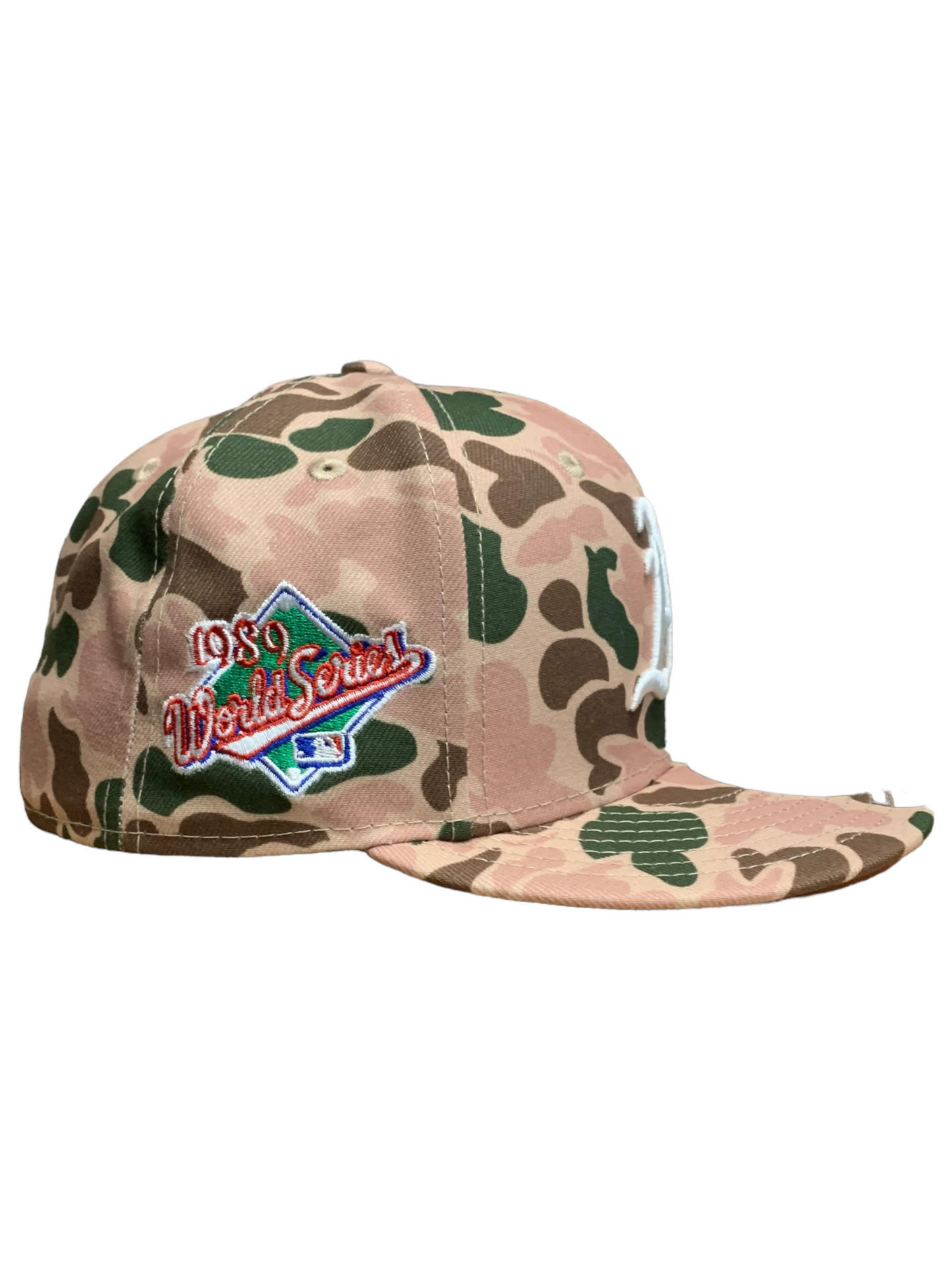 OAKLAND ATHLETICS DUCK CAMO 59FIFTY FITTED HAT – JR'S SPORTS