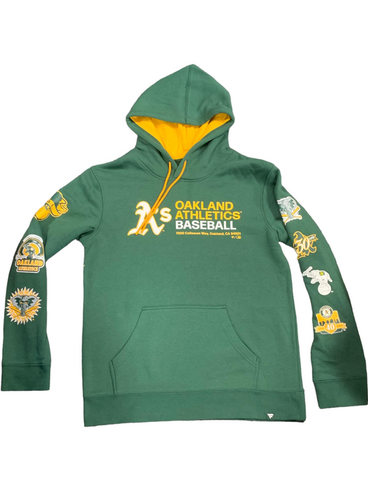 SUDADERA CON CAPUCHA EXTRA INNINGS DE OAKLAND ATHLETICS PARA HOMBRE