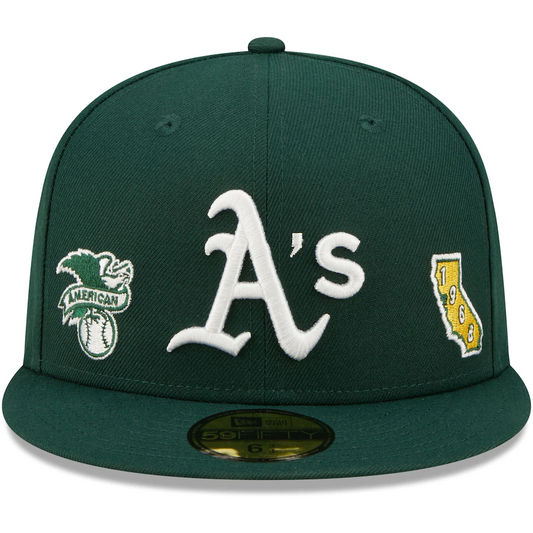 OAKLAND ATHLETICS IDENTITY 59FIFTY FITTED HAT