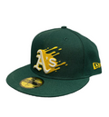 OAKLAND ATHLETICS LOGO SPLATTER 5950 FITTED