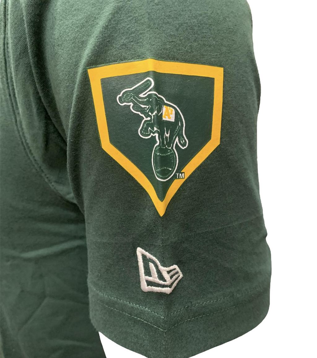 OAKLAND ATHLETICS MEN'S FADE IN NAME T-SHIRT - GREEN