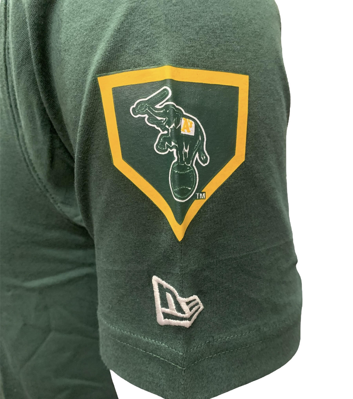 OAKLAND ATHLETICS MEN'S FADE IN NAME T-SHIRT - GREEN
