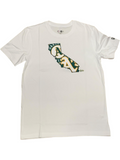 OAKLAND ATHLETICS MEN'S LOGO IN STATE T-SHIRT - WHITE