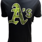 OAKLAND A'S MEN'S SUMMER POP SNAKESKIN T-SHIRT