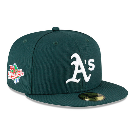 OAKLAND ATHLETICS PATCH UP WORLD SERIES 59FIFTY FITTED HAT