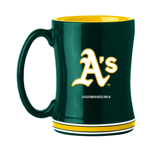 OAKLAND A'S RELIEF MUG