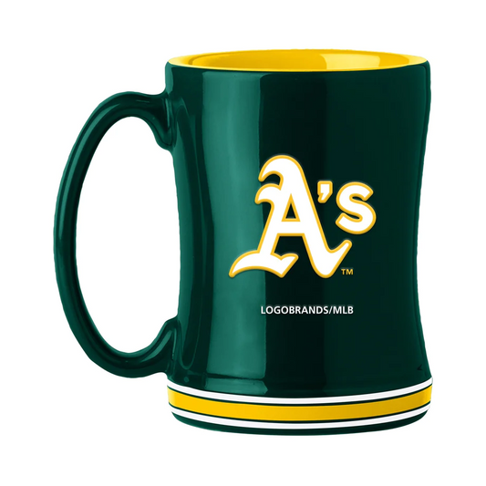 TAZA DE RELIEVE DE OAKLAND A'S