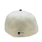 OAKLAND ATHLETICS RETRO PATCH 59FIFTY FITTED HAT - CREAM/ GREEN