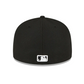 OAKLAND ATHLETICS SIDEPATCH WORLD SERIES PATCH 59FIFTY FITTED HAT - BLACK/ WHITE
