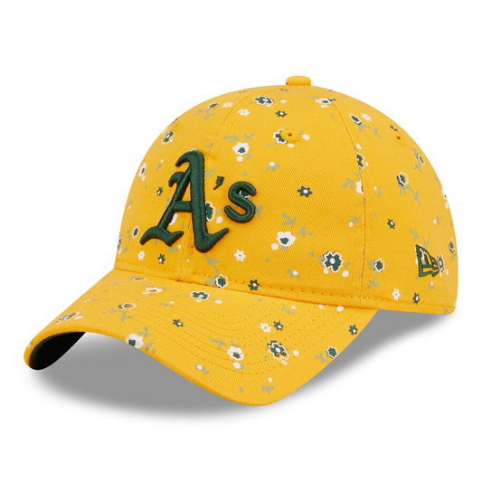 GORRA AJUSTABLE 9TWENTY FLORAL PARA MUJER OAKLAND ATHLETICS