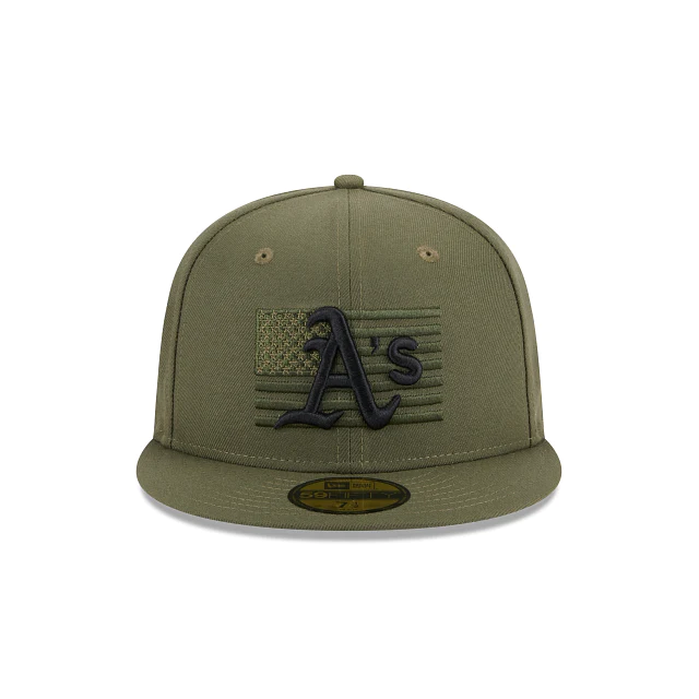 OAKLAND ATHLETICS 2023 ARMED FORCES 59FIFTY FITTED HAT