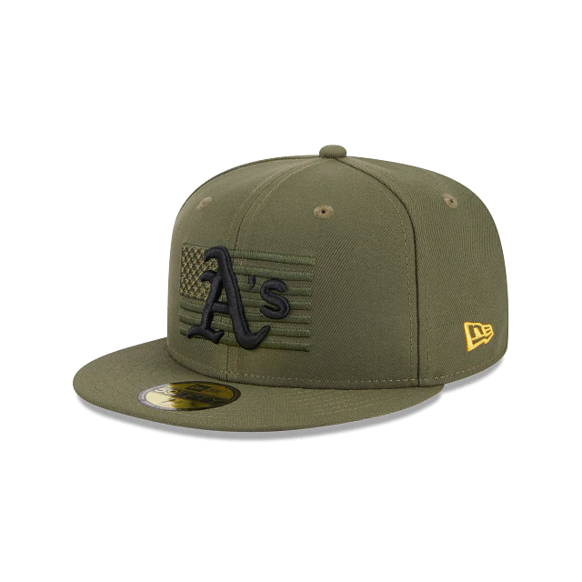 OAKLAND ATHLETICS 2023 ARMED FORCES 59FIFTY FITTED HAT