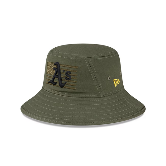 GORRA DE PESCA OAKLAND ATHLETICS 2023 FUERZAS ARMADAS 