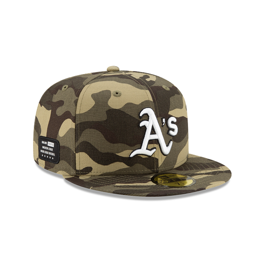 OAKLAND ATHLETICS ARM FORCES 59FIFTY FITTED