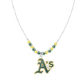 COLLAR DE COBRA CON CUENTAS DE OAKLAND ATHLETICS