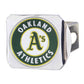 OAKLAND ATHLETICS CHROME COLOR LOGO HITCH