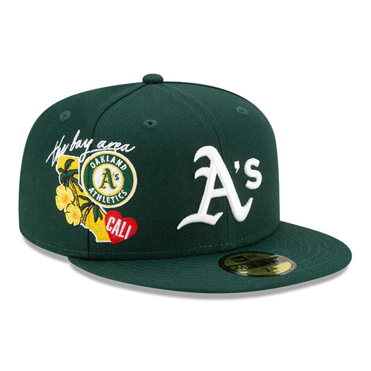 OAKLAND ATHLETICS CITY CLUSTER 59FIFTY EQUIPADO