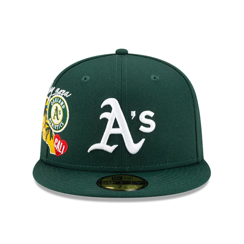 OAKLAND ATHLETICS CITY CLUSTER 59FIFTY EQUIPADO
