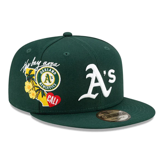 GORRA GORRA 9FIFTY DE OAKLAND ATHLETICS CITY CLUSTER