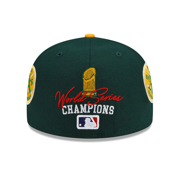 OAKLAND ATHLETICS CUENTA LOS ANILLOS 59FIFTY EQUIPADO