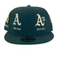 OAKLAND ATHLETICS LIFE QUARTER 59FIFTY FITTED