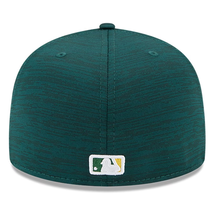 GORRO AJUSTADO CLUBHOUSE 59FIFTY 2023 PARA HOMBRE DE OAKLAND ATHLETICS