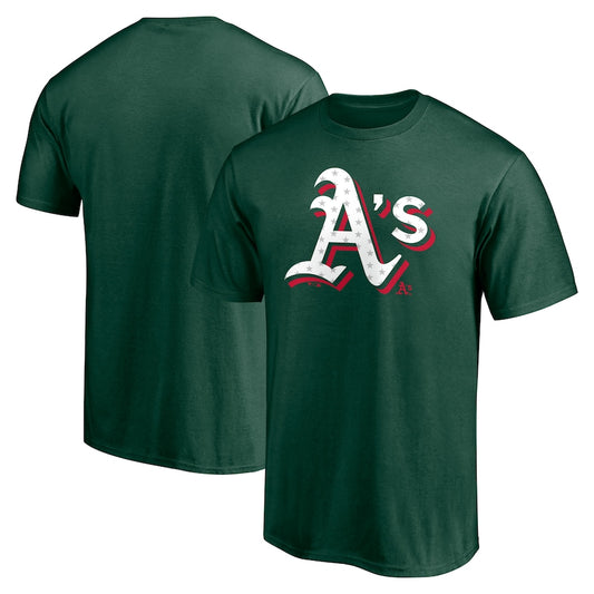 OAKLAND ATHLETICS MEN'S AMERICANA T-SHIRT