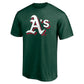CAMISETA AMERICANA HOMBRE OAKLAND ATHLETICS