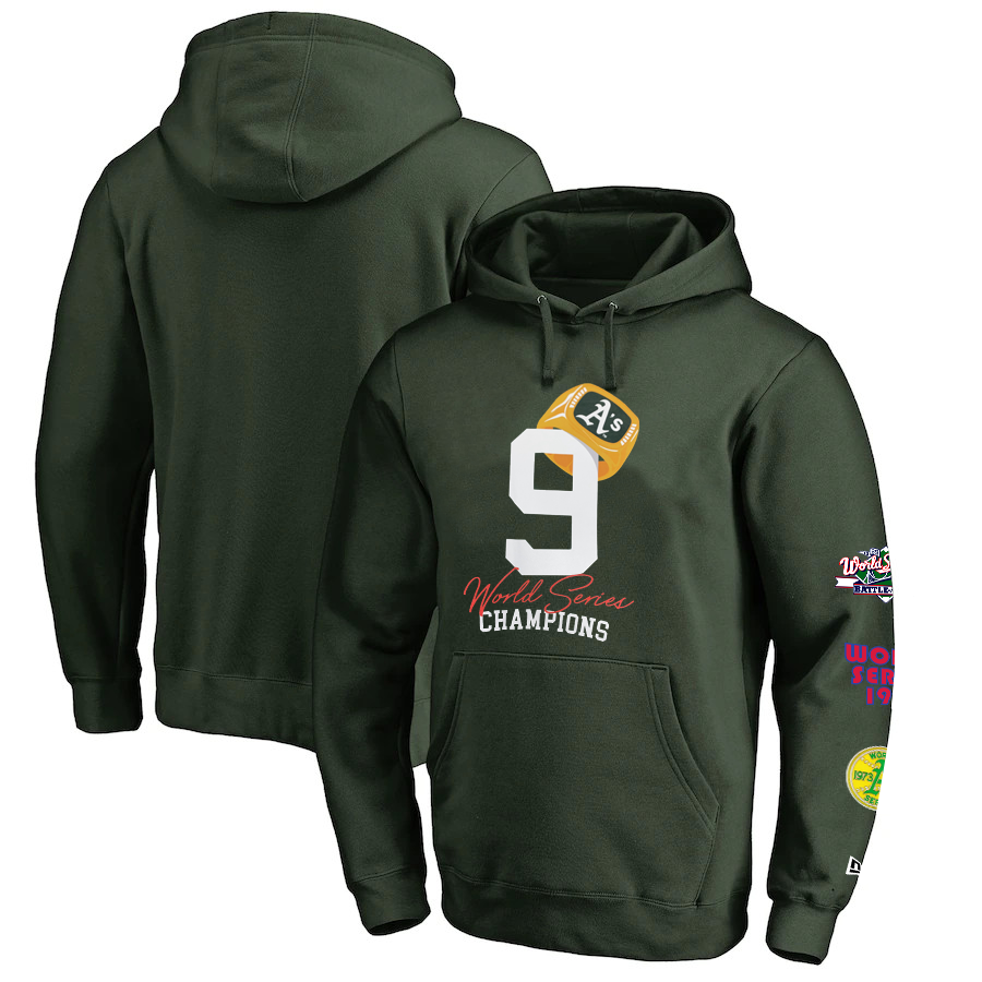 ATHLETICS MEN'S COUNT THE RINGS HOODIE SWEATSHIRT