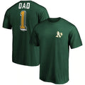 ATHLETICS MEN'S FATHERS DAY T-SHIRT - GREEN