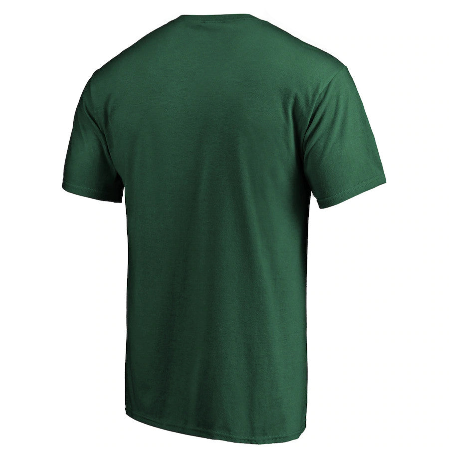 ATHLETICS MEN'S NEW ERA SUGAR SKULL T-SHIRT - GREEN