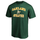 OAKLAND ATHLETICS MEN'S HEART & SOUL T-SHIRT