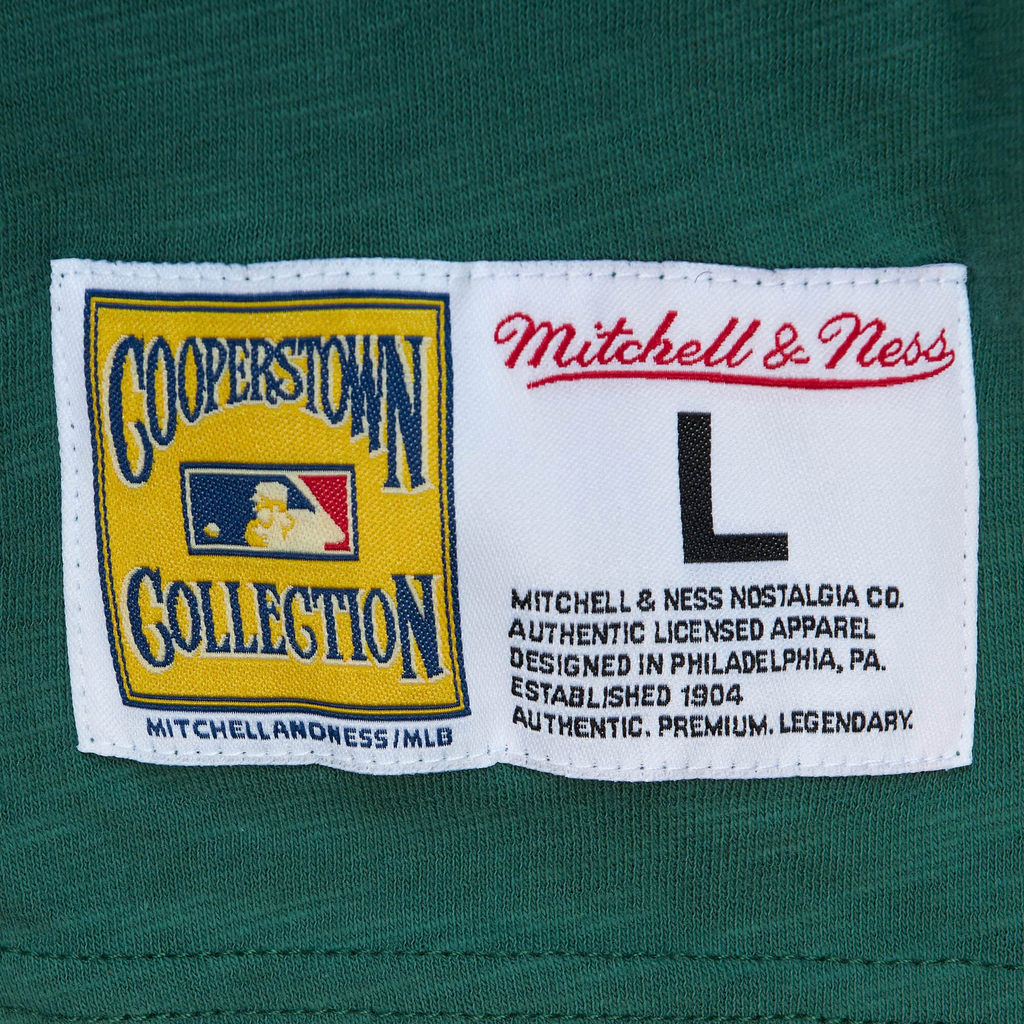 OAKLAND ATHLETICS MEN'S LEGENDARY SLUB T-SHIRT - GREEN