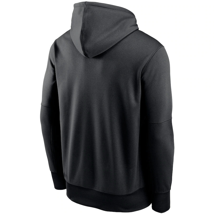 ATHLETICS MEN'S NEW ERA SUGAR SKULL PULLOVER HOODED SWEATSHIRT - BLACK