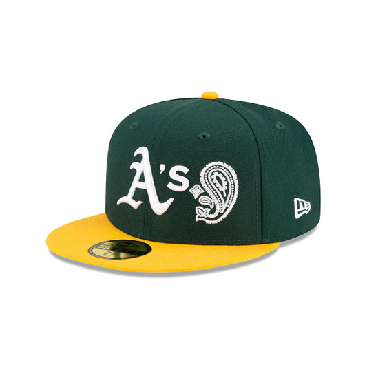 OAKLAND ATHLETICS PAISLEY 9525 59FIFTY AJUSTADO