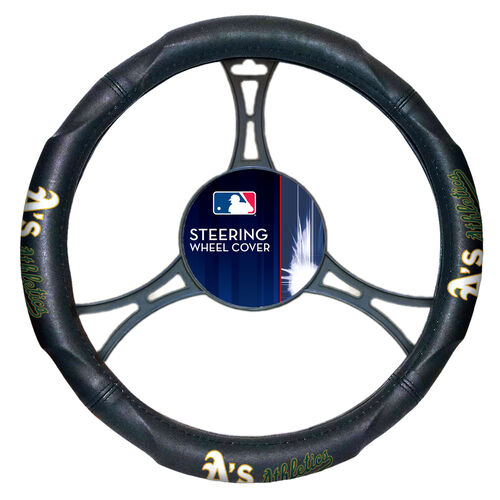 OAKLAND ATHLETICS STEERING WHEEL COVER