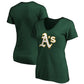 ATHLETICS WOMEN'S OFFICIAL LOGO T-SHIRT - GREEN
