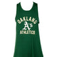 OAKLAND ATHLETICS WOMEN'S SCRIPT LOGO TANK TOP