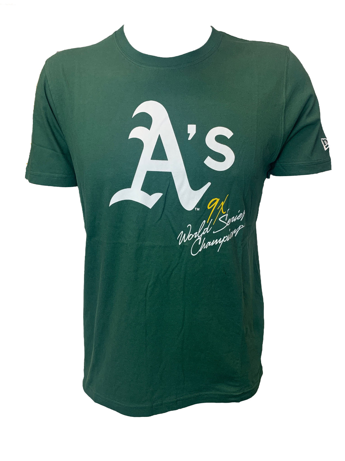 ATHLETICS MEN'S WORLD CHAMPIONS T-SHIRT - GREEN