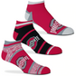 OHIO STATE BUCKEYES 3-PACK CASH SOCKS
