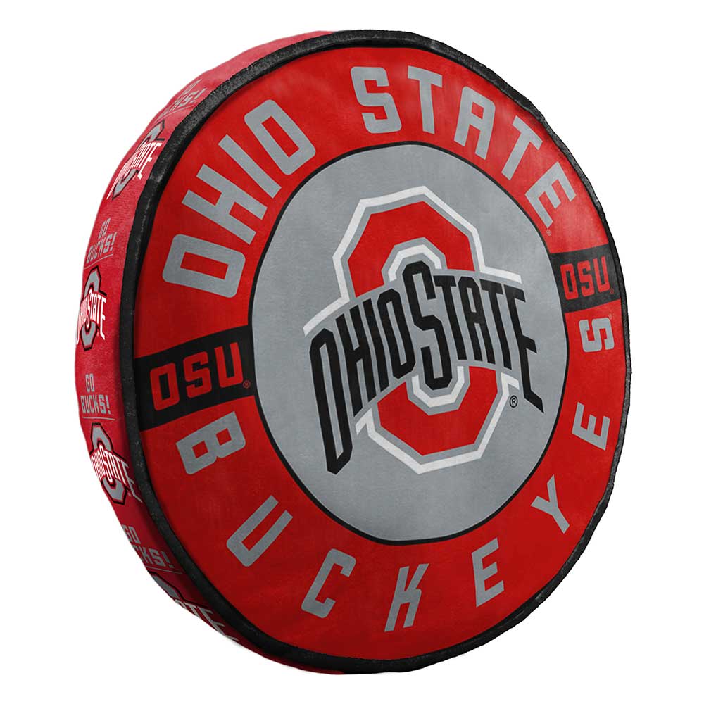 COJÍN DE NUBE DE 15" BUCKEYES DEL ESTADO DE OHIO