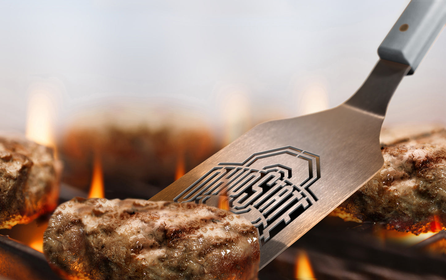 OHIO STATE BUCKEYES 3-PIECE SPORTULA BBQ UTENSIL SET