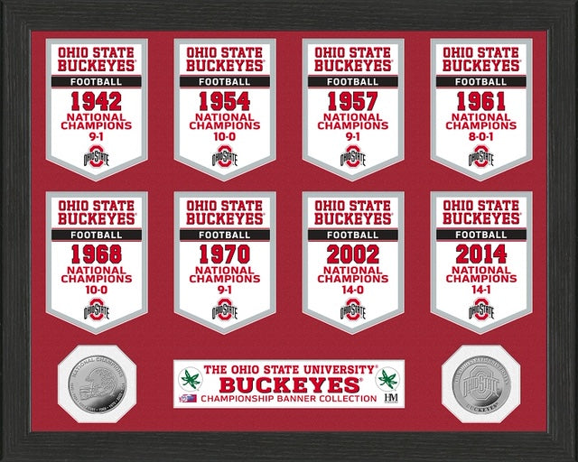 OHIO STATE BUCKEYES BANNER COLLECTION PHOTO