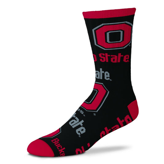 CALCETINES NEGROS CON LETRAS DE OKLAHOMA SOONERS – JR'S SPORTS