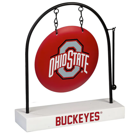 OHIO STATE BUCKEYES GARDEN GONG