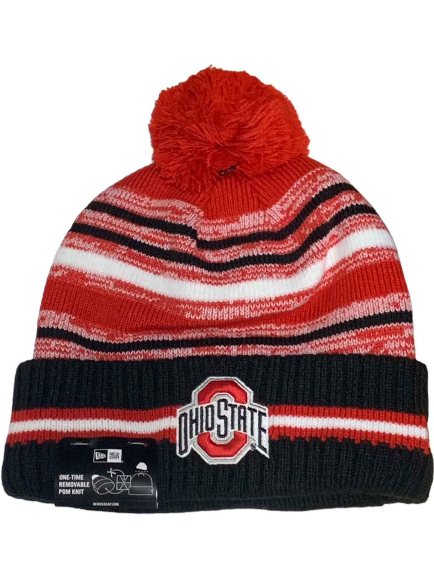 GORRO DE PUNTO DEPORTIVO D3 DE OHIO STATE BUCKEYES