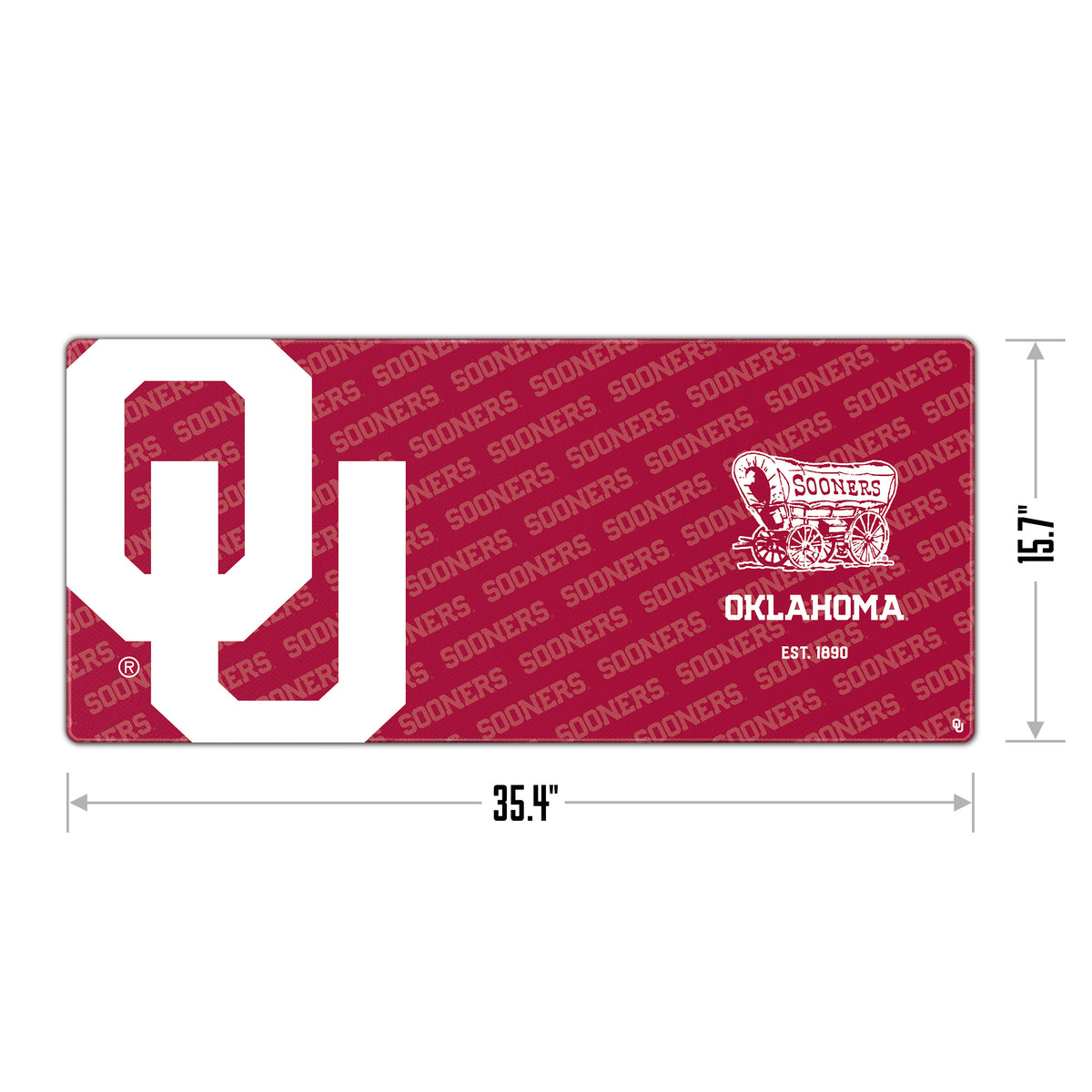 ALMOHADILLA DE ESCRITORIO DE OKLAHOMA SOONERS