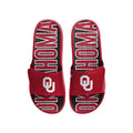 SLIDE DE GEL CON LOGOTIPO GRANDE PARA HOMBRE DE OKLAHOMA SOONERS
